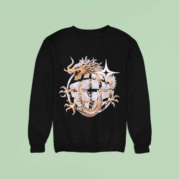 Prty Dragon Disco Ball Sweatshirt