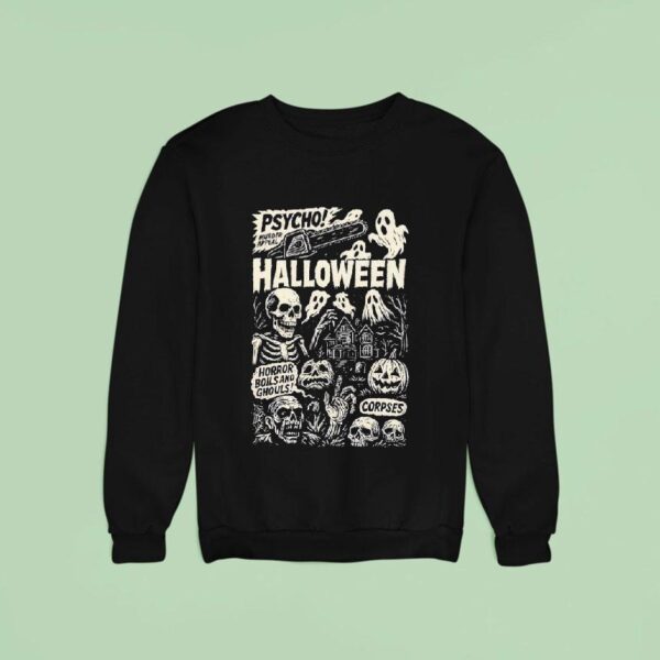 Psycho Murder Appeal Halloween Sweatshirt