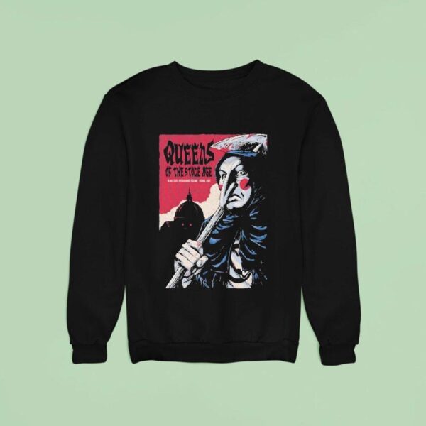 Queens Of The Stone Age Piazza Duomo Pistoia Italy Sweatshirt