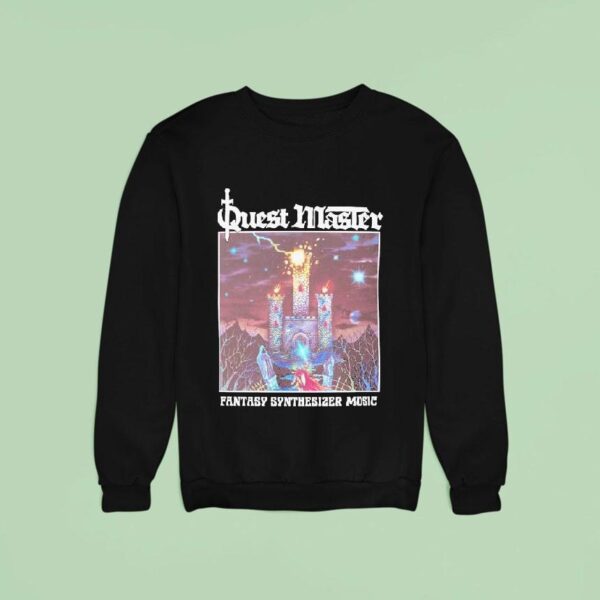 Quest Master Fantasy Synthesizer Music Sweatshirt