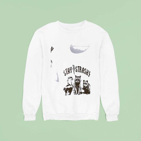 Racoon Stay Strashy Sweatshirt
