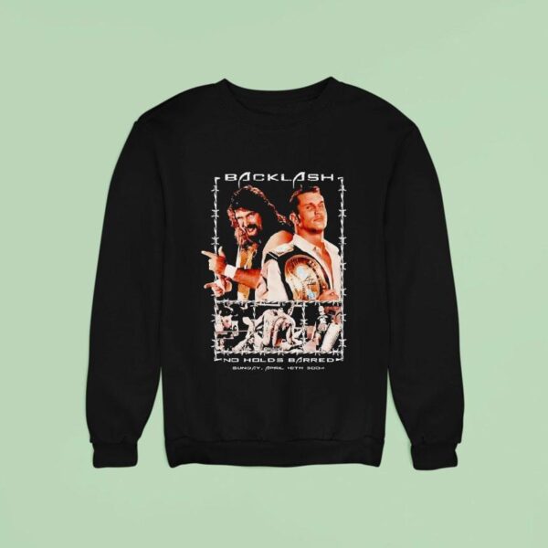 Randy Orton Vs Cactus Jack Backlash No Holds Barred Vintage Sweatshirt