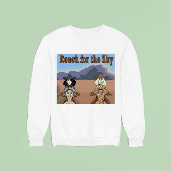 Reach For The Sky Riding Horse Sweatshirt