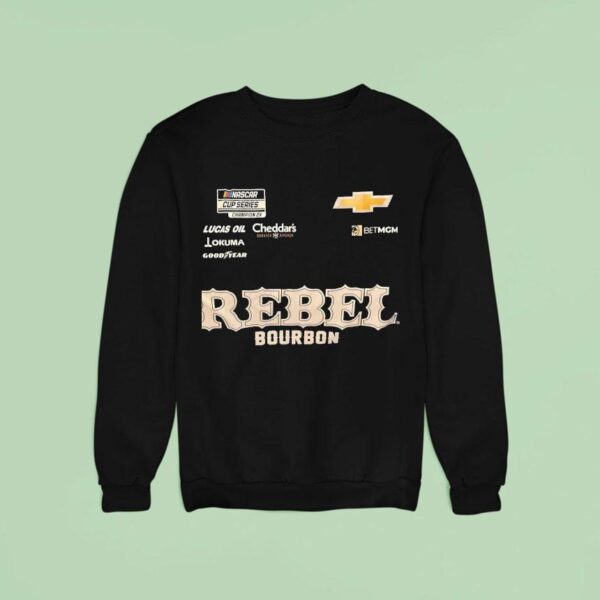 Rebel Bourbon Nascar Cup Series Champion X Lucas Oil Lokuma Good Year Sweatshirt