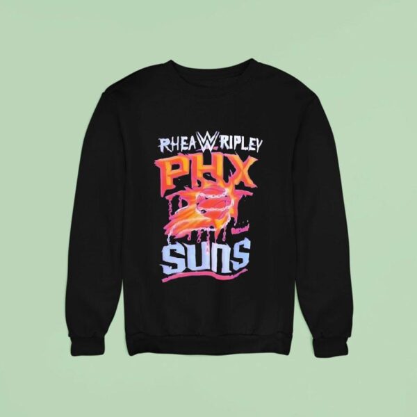 Rhea Ripley Wwe X Phoenix Suns Basketball Sweatshirt