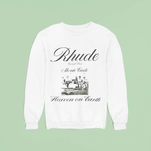 Rhude Grand Prix Monte Carlo Heaven On Earth Sweatshirt