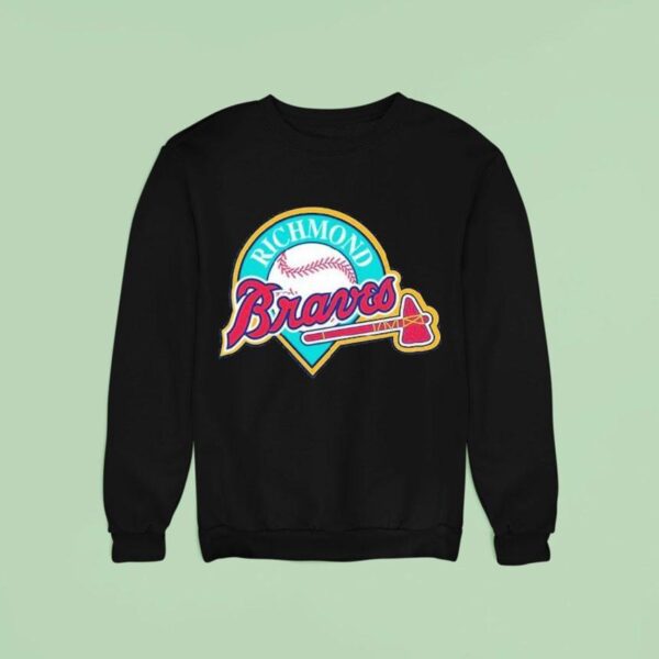 Richmond Flying Squirrels Richmond Braves Logo Sweatshirt