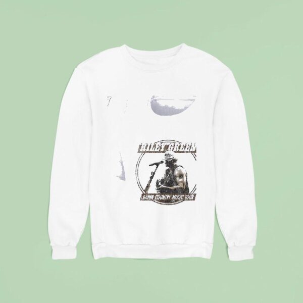 Riley Green Damn Country Music Tour Vinatge Sweatshirt