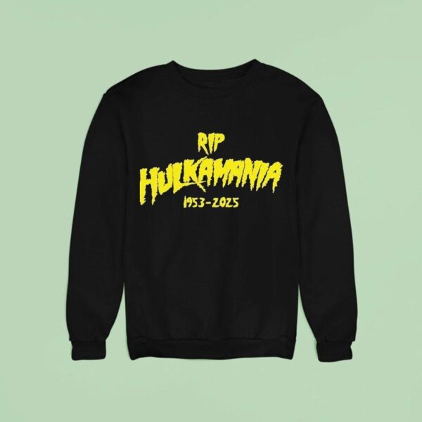 Rip Hulkamania Hulk Hogan Wwe Sweatshirt