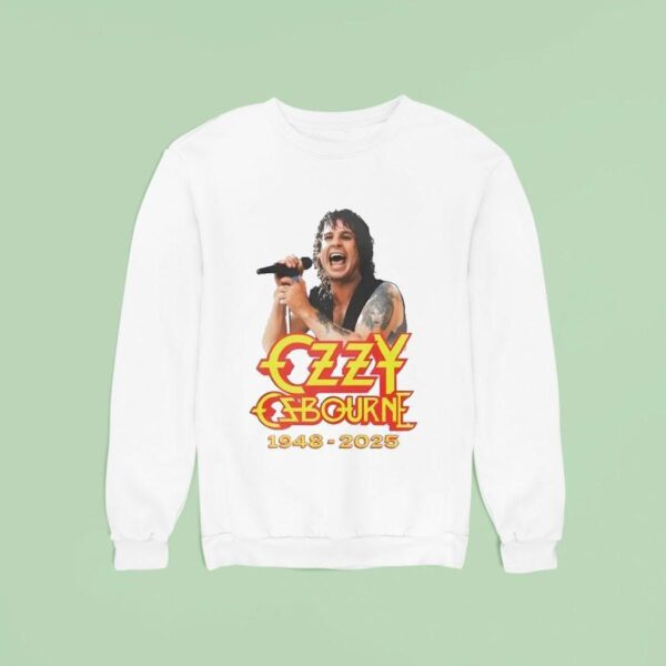 Rip Ozzy Osbourne Commemorative Sweatshirt