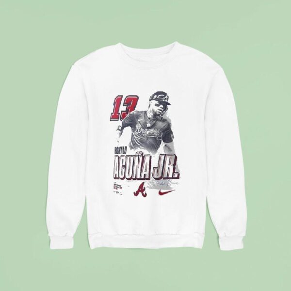 Ronald Acuna Jr Atlanta Braves Mlb Speedway Classic Player Sweatshirt