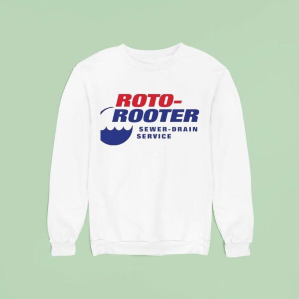 Roto Rooter Sewer Drain Service Sweatshirt