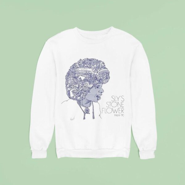 Rotter And Friends Sly Stone Flower Sweatshirt