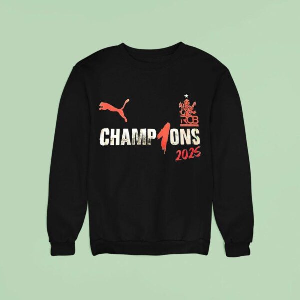 Royal Challengers Bengaluru Rcb Champions Sweatshirt