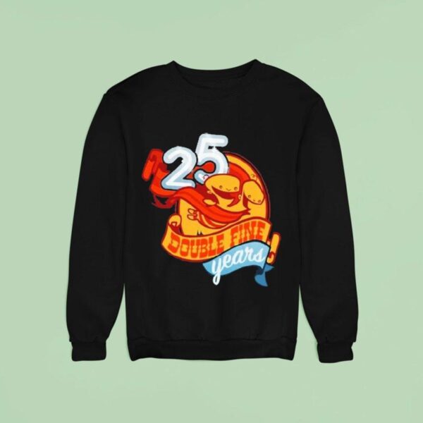 Run Games Double Fine Th Anniversary Sweatshirt