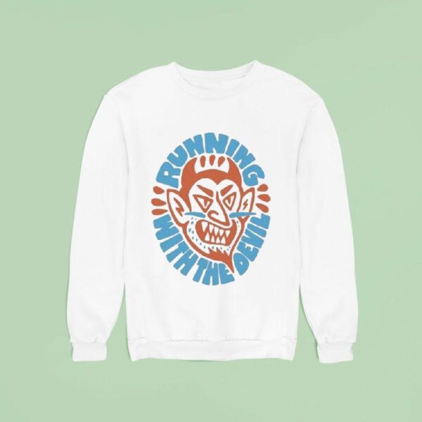 Running With The Devil Presale Athletic Sweatshirt
