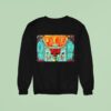Rush Th Anniversary Featuring Portraits And Owl In Surrealist Museum Sweatshirt