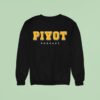 Ryan Clark Wearing Pivot Podcas Sweatshirt