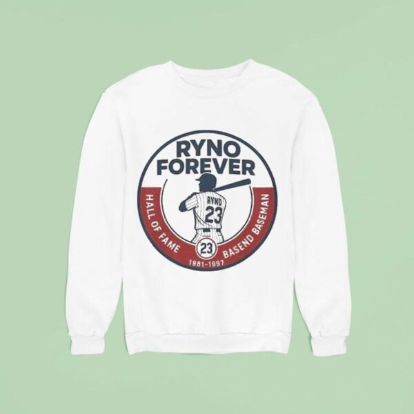 Ryne Sandberg Hall Of Fame Basend Baseman Sweatshirt