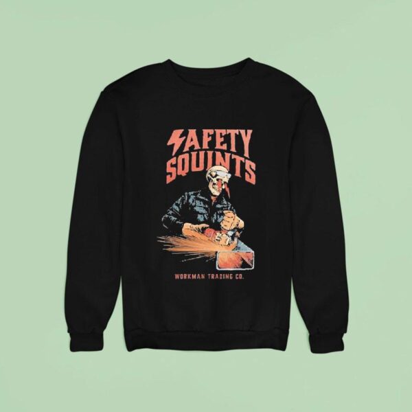 Safety Squints Workman Trading Co Skeleton Sweatshirt
