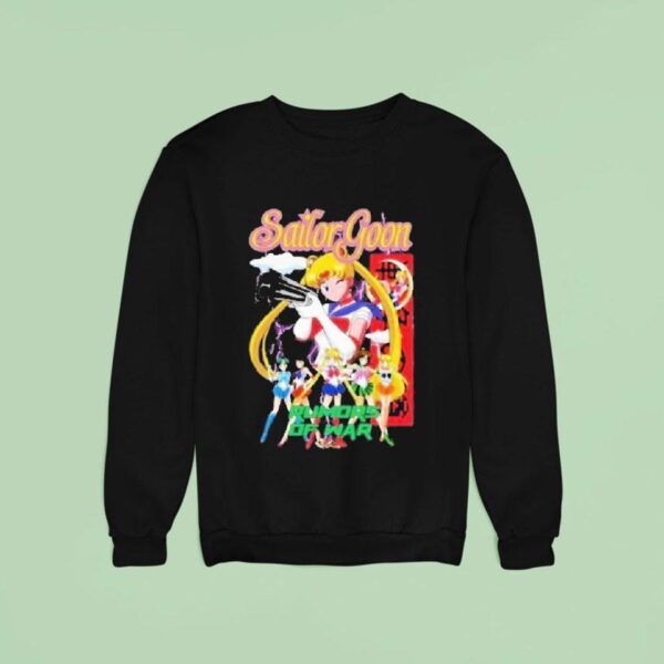 Sailor Moon Absurdity Sailor Goon Rumors Of War Sweatshirt
