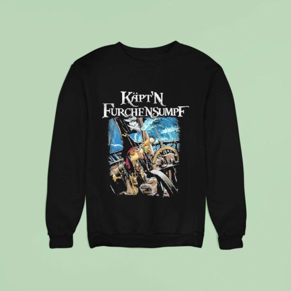 Sascha Grammel Kptn Furchensumpf Sweatshirt