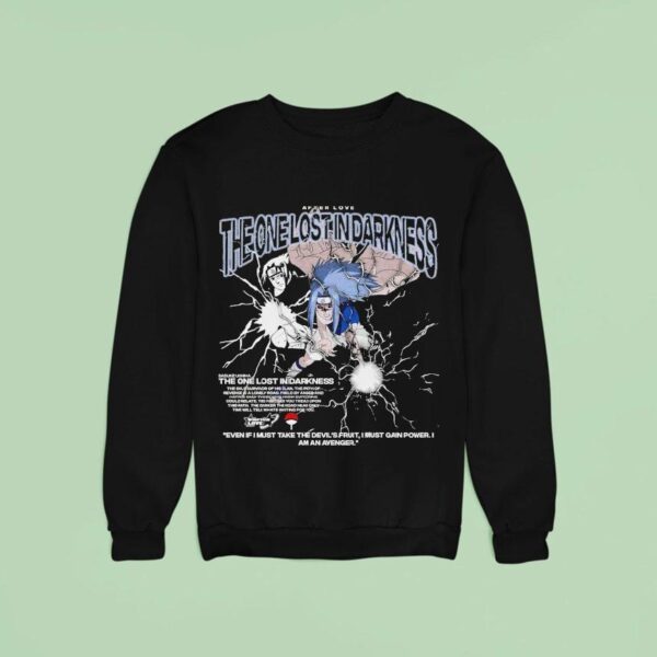 Sasuke Uchiha The One Lost In Darkness Sweatshirt