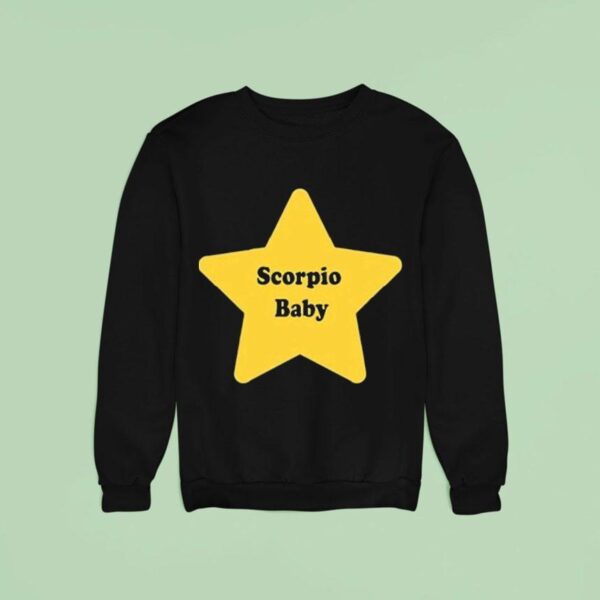 Scorpio Baby Star Sweatshirt