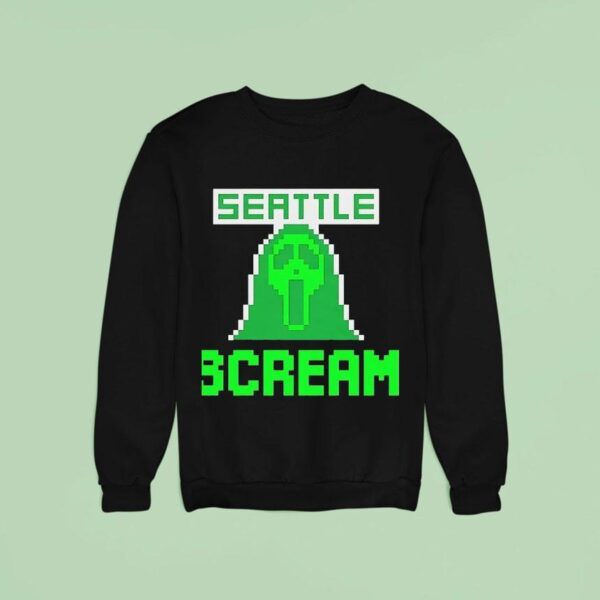 Seattle Scream Pixel Sweatshirt