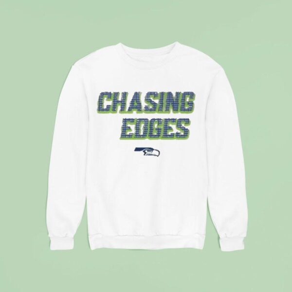 Seattle Seahawks Coach Wearing Chasing Edges Sweatshirt