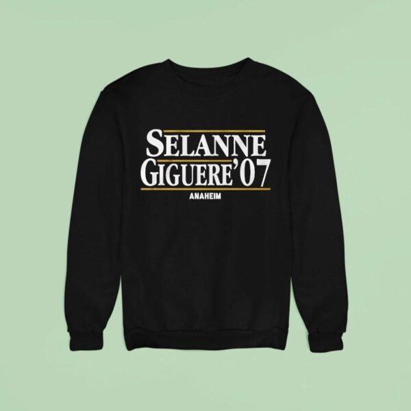 Selanne Giguere Anaeim Sweatshirt