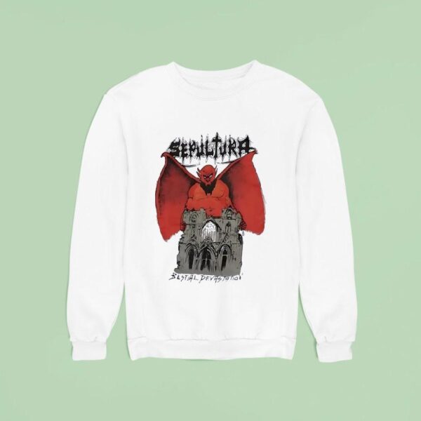Sepultura Bestial Devastation Devil Sweatshirt