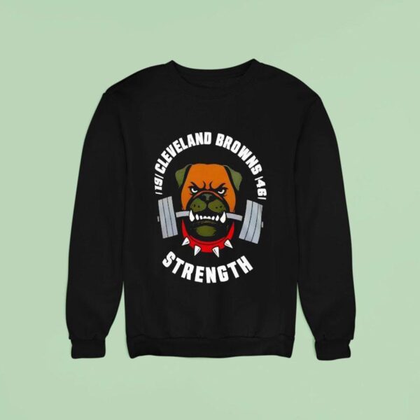 Shedeur Sanders Cleveland Browns Strength Sweatshirt