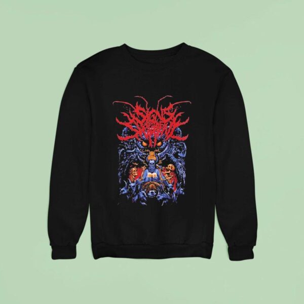 Sign Of The Swarm To Rid Myself Of Truth Kangaroo Sweatshirt