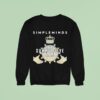 Simple Minds Claddagh Summer Live Itinerary Globe Hands Sweatshirt
