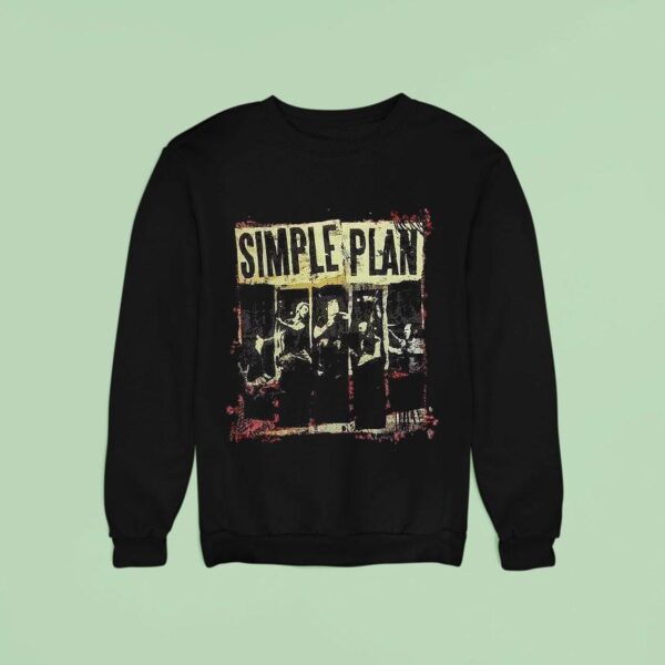 Simple Plan Get Your Heart On Australian Tour Sweatshirt