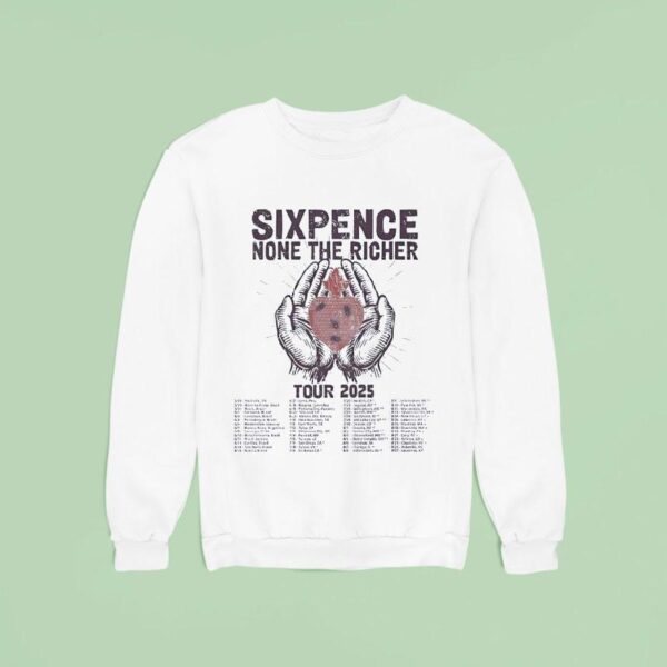Sixpence None The Richer Toursixpence None The Richer Tour Sweatshirt
