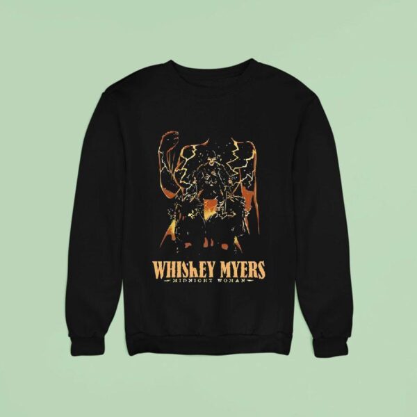 Skeleton Whiskey Myers Midnight Woman Sweatshirt