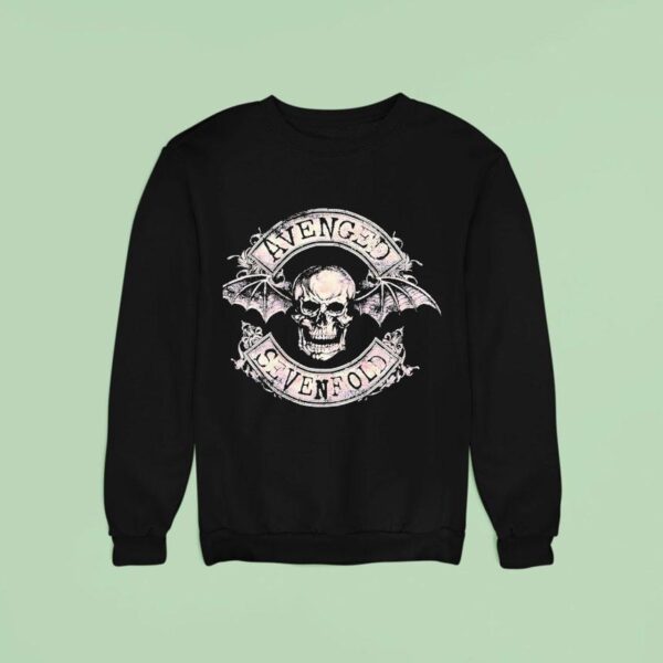 Skull Bat Avenged Sevenfold Vintage Sweatshirt