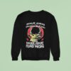 Skull Smoking Walk Away I Am A Grumpy Old Man I Have Anger Issues And A Serious Dislike Sweatshirt
