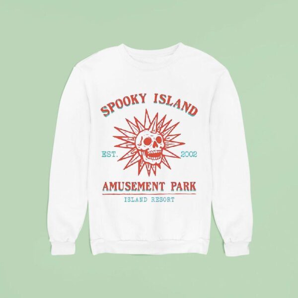 Skull Spooky Island Amusement Park Est Sweatshirt