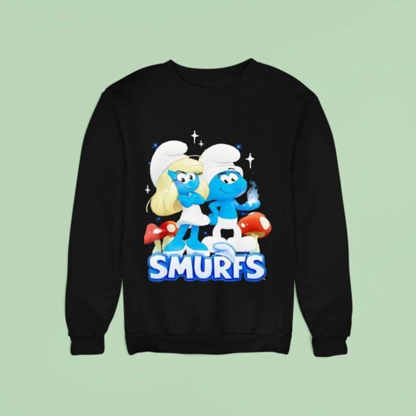 Smurfs Movie Cartoon Characters Sweatshirt