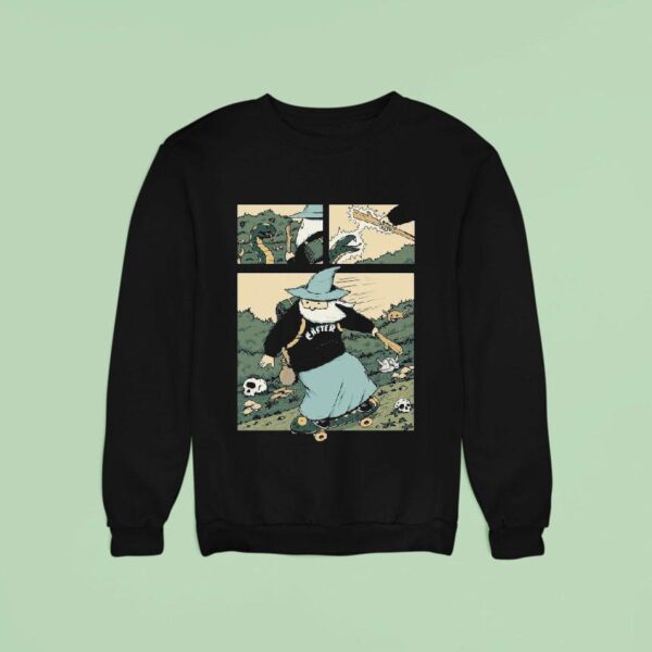 Snakeboarding Caster Wizard Sweatshirt
