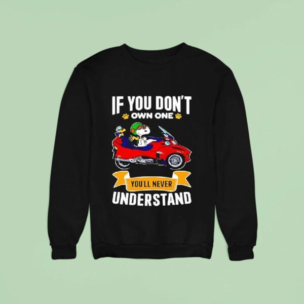 Snoopy And Woodstock If You Don T Own One You Ll Never Understand Sweatshirt