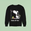 Snoopy Rock Band Manchester Britpop Live Tour Sweatshirt