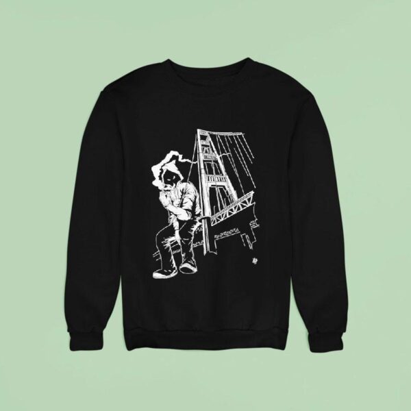 Snuffed On Sight Sucks Free Slams Bridge Sweatshirt
