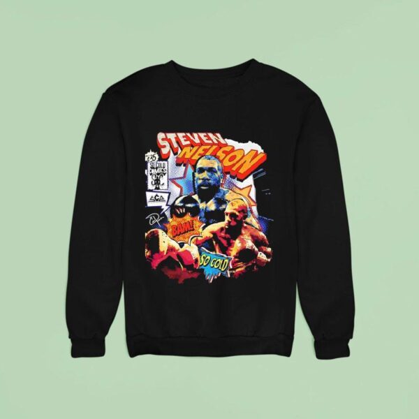 So Cold Steven Nelson Boxer Comics Sweatshirt