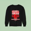 Solidarity Forever Democratic Socialists Of America New York City Skull Roses Labor Skull Sweatshirt