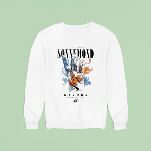 Sonnemondsterne Festival Sterne Aqua Sweatshirt