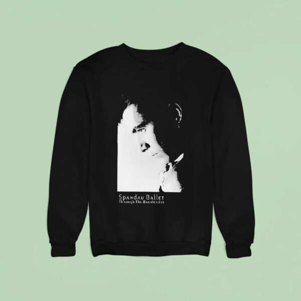 Spandau Ballet John Keeble Through The Barricades Iconic Photo Sweatshirt